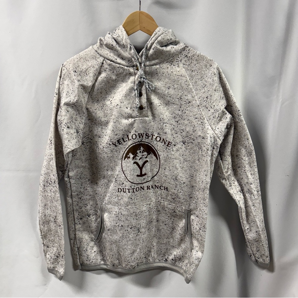 Yellowstone Dutton Ranch Speckled Hoodie